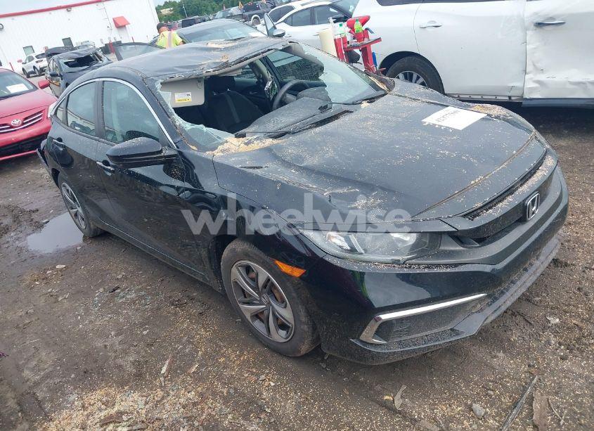 2019 Honda Civic LX (VIN 19XFC2F67KE011063) main photo