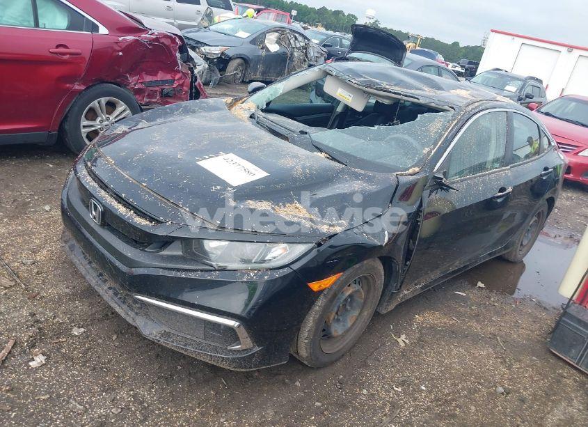 Photo 2 of 2019 Honda Civic LX (VIN 19XFC2F67KE011063)