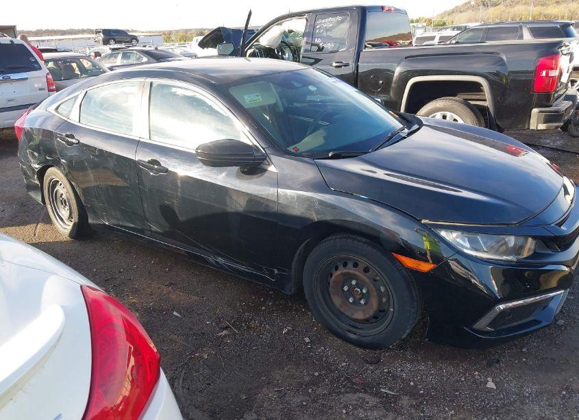 2019 Honda Civic LX (VIN 19XFC2F67KE045374) main photo