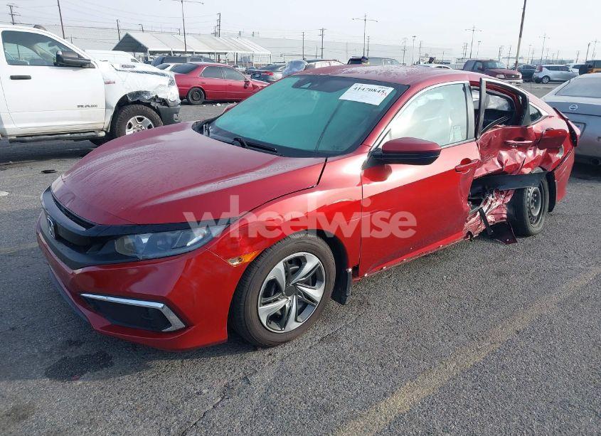 Photo 2 of 2019 Honda Civic LX (VIN 19XFC2F67KE211568)