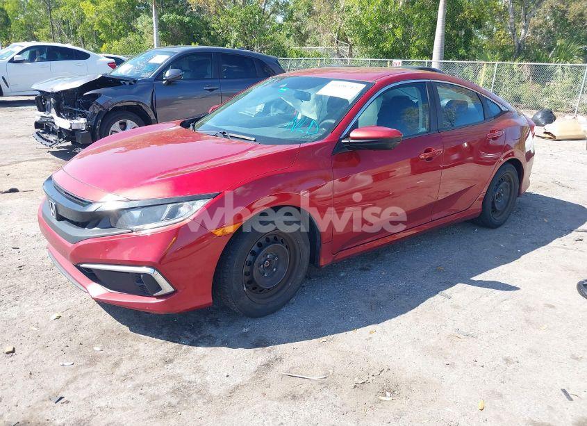 Photo 2 of 2020 Honda Civic LX (VIN 19XFC2F67LE021335)