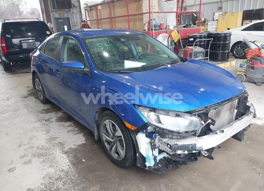 2019 Honda Civic LX (VIN 19XFC2F68KE017454) main photo