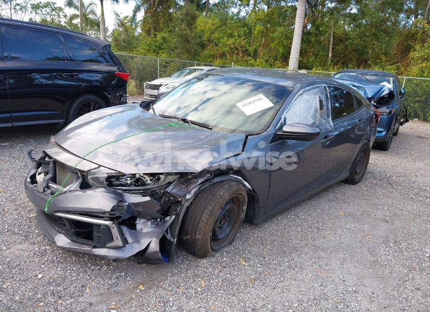 Photo 2 of 2019 Honda Civic LX (VIN 19XFC2F68KE030771)