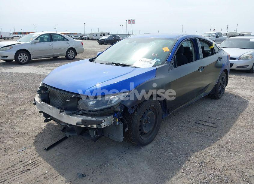 Photo 2 of 2020 Honda Civic LX (VIN 19XFC2F68LE002289)