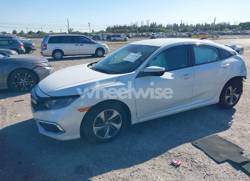 Photo 2 of 2020 Honda Civic LX (VIN 19XFC2F68LE206395)