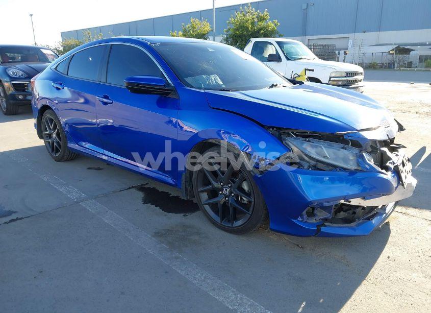 2019 Honda Civic LX (VIN 19XFC2F69KE206579) main photo