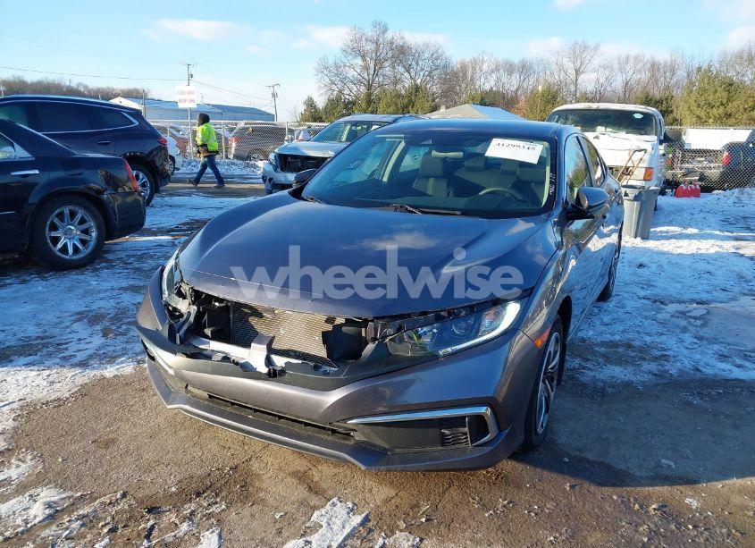 Photo 6 of 2021 Honda Civic LX (VIN 19XFC2F69ME001623)