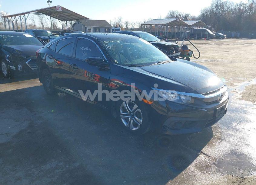 2017 Honda Civic LX (VIN 19XFC2F6XHE225196) main photo
