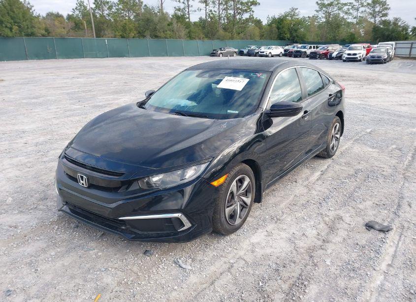 Photo 2 of 2020 Honda Civic LX (VIN 19XFC2F6XLE025590)