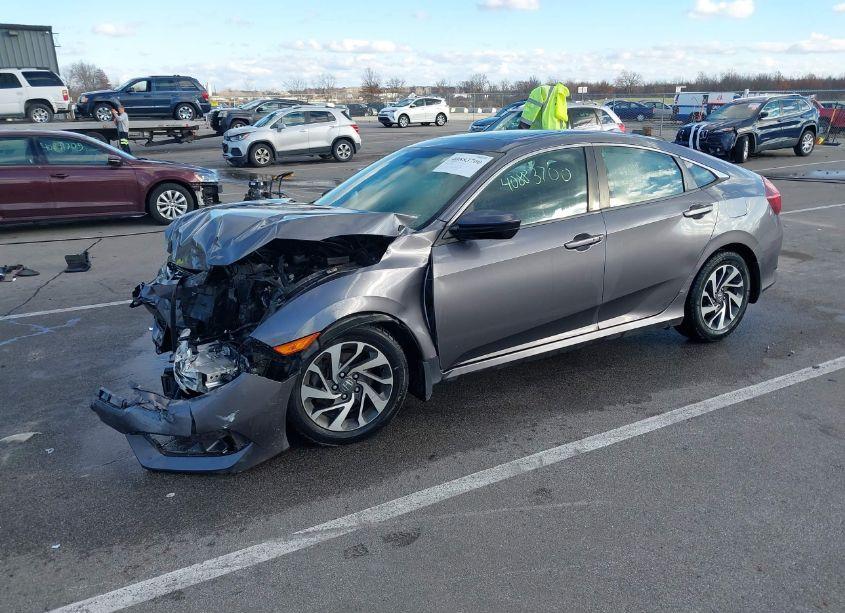 Photo 2 of 2018 Honda Civic EX (VIN 19XFC2F70JE018301)