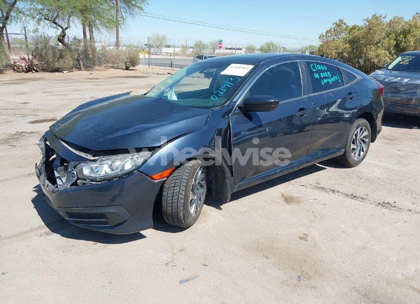 Photo 2 of 2018 Honda Civic EX (VIN 19XFC2F72JE021913)