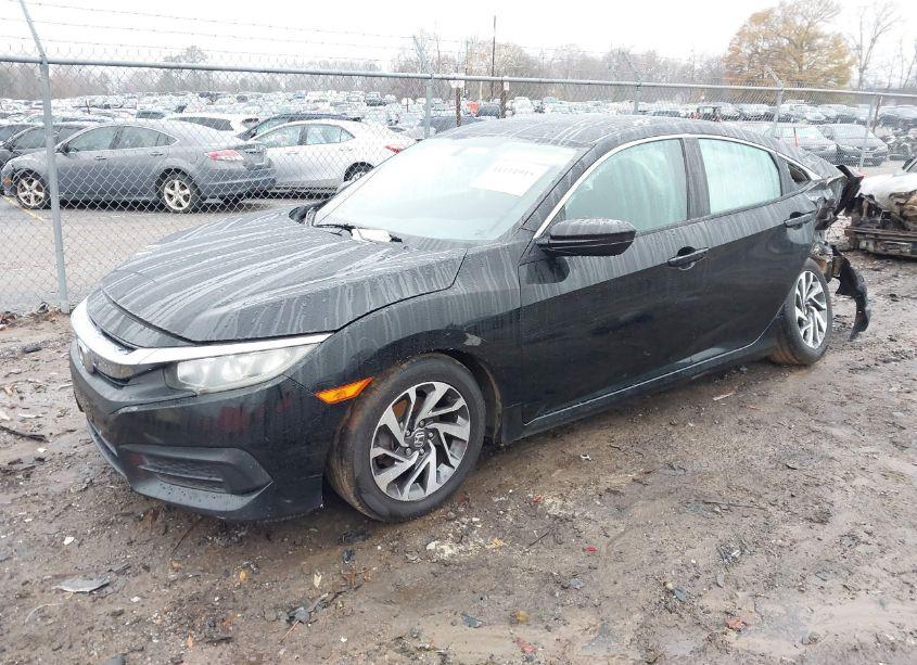 Photo 2 of 2016 Honda Civic EX (VIN 19XFC2F73GE220848)