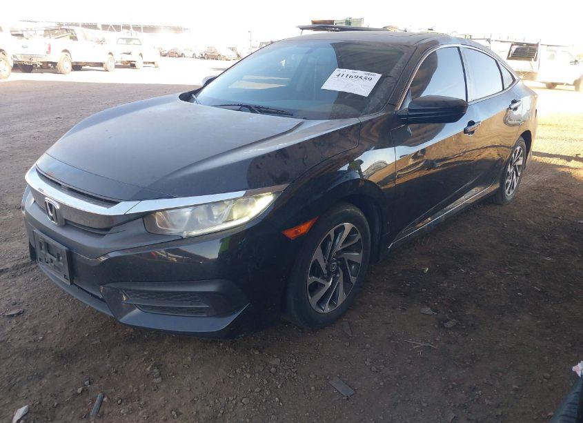 Photo 2 of 2017 Honda Civic EX (VIN 19XFC2F74HE036035)