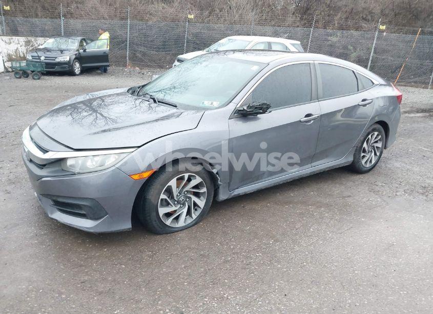 Photo 2 of 2016 Honda Civic EX (VIN 19XFC2F75GE057104)