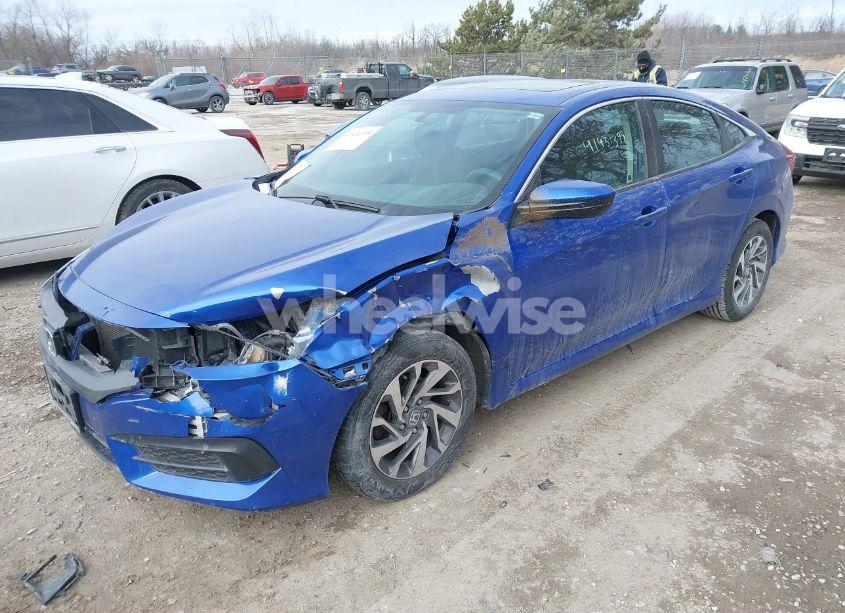 Photo 2 of 2016 Honda Civic EX (VIN 19XFC2F76GE098633)