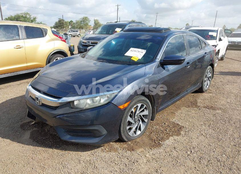 Photo 2 of 2016 Honda Civic EX (VIN 19XFC2F78GE076505)