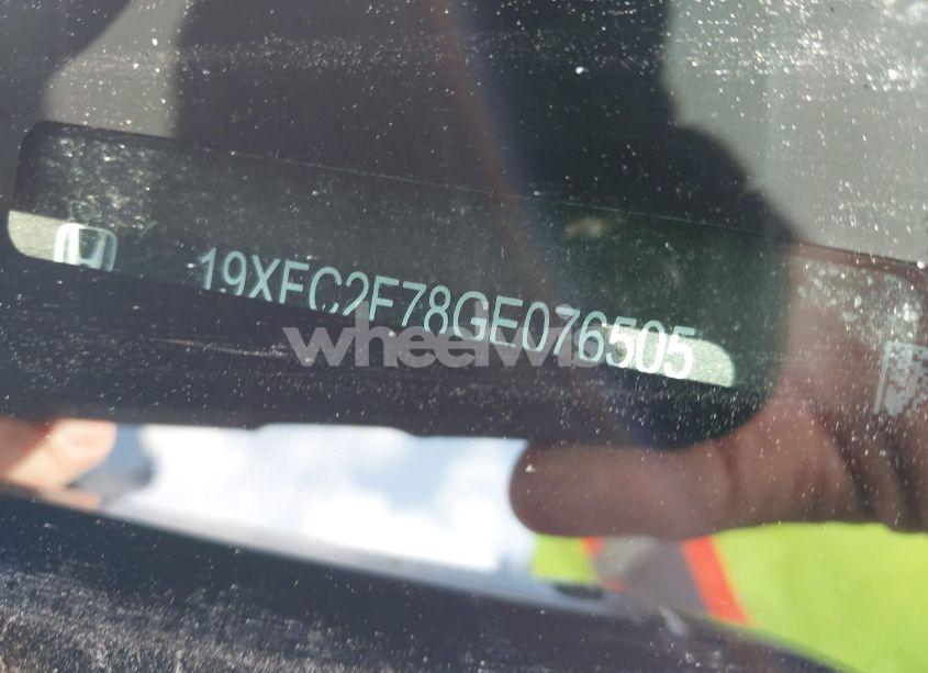 Photo 9 of 2016 Honda Civic EX (VIN 19XFC2F78GE076505)