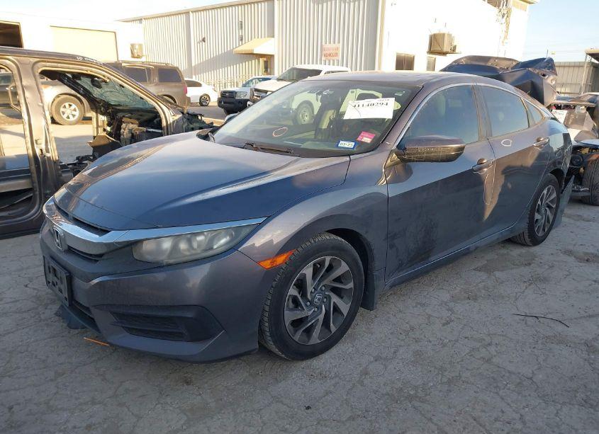 Photo 2 of 2016 Honda Civic EX (VIN 19XFC2F7XGE034921)