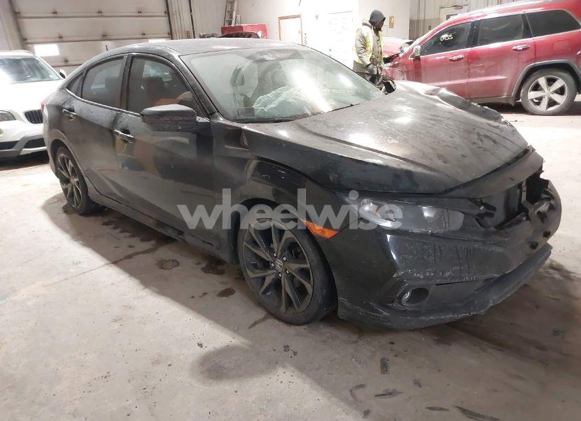 2019 Honda Civic SPORT (VIN 19XFC2F80KE002688) main photo