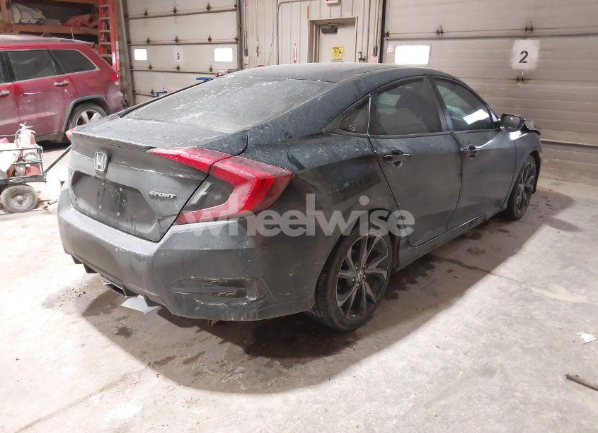 Photo 4 of 2019 Honda Civic SPORT (VIN 19XFC2F80KE002688)