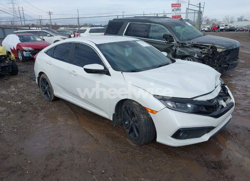 2019 Honda Civic SPORT (VIN 19XFC2F80KE002870) main photo
