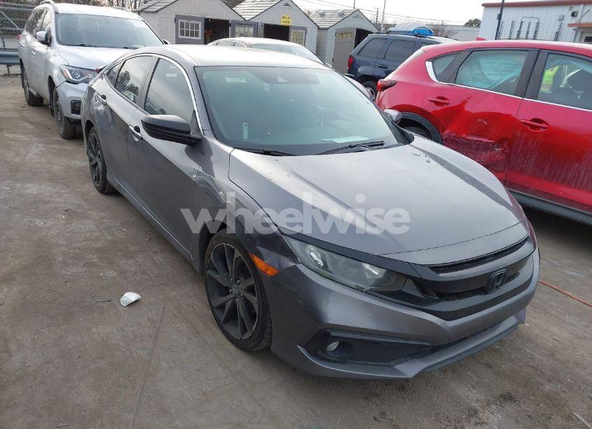 2019 Honda Civic SPORT (VIN 19XFC2F80KE033309) main photo