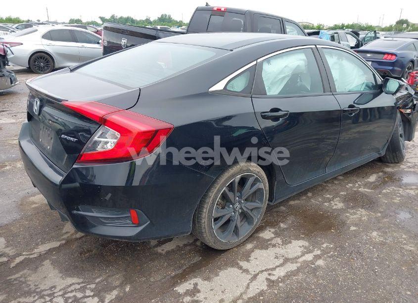 Photo 4 of 2019 Honda Civic SPORT (VIN 19XFC2F80KE047548)