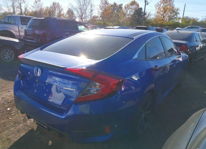 Photo 4 of 2020 Honda Civic SPORT (VIN 19XFC2F80LE030413)