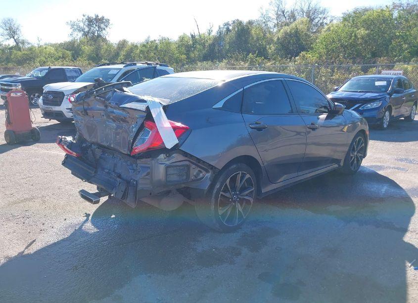 Photo 4 of 2021 Honda Civic SPORT (VIN 19XFC2F80ME002581)