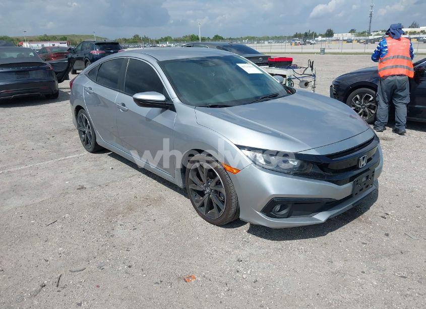 2021 Honda Civic SPORT (VIN 19XFC2F80ME002757) main photo