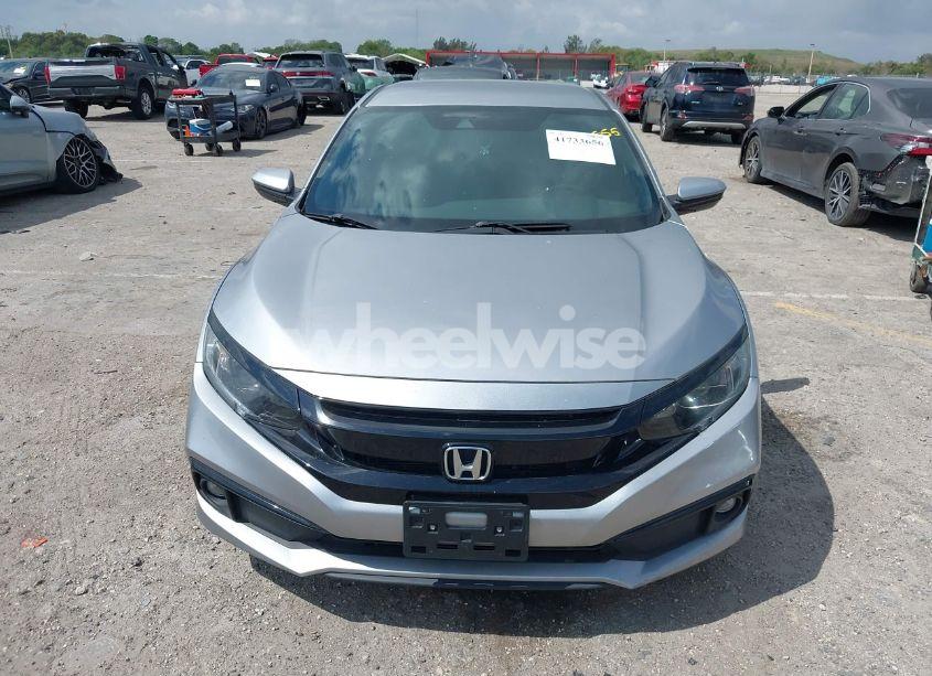 Photo 12 of 2021 Honda Civic SPORT (VIN 19XFC2F80ME002757)