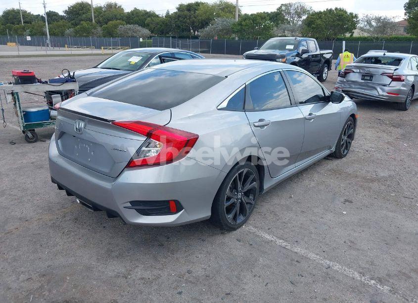 Photo 4 of 2021 Honda Civic SPORT (VIN 19XFC2F80ME002757)