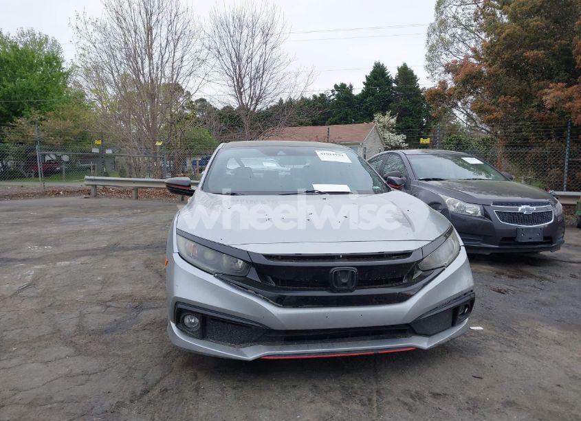 Photo 12 of 2019 Honda Civic SPORT (VIN 19XFC2F81KE006491)