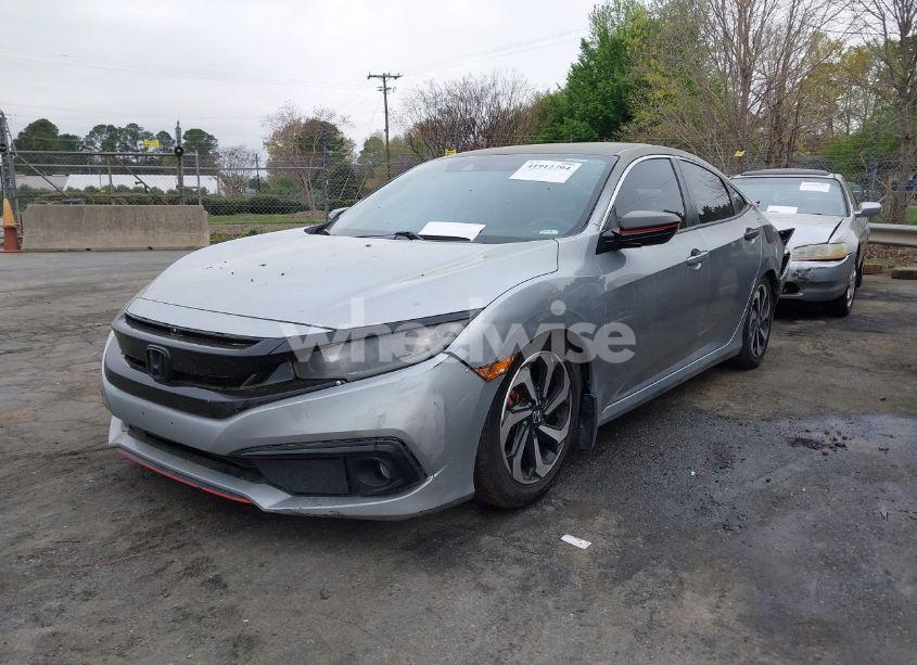 Photo 2 of 2019 Honda Civic SPORT (VIN 19XFC2F81KE006491)