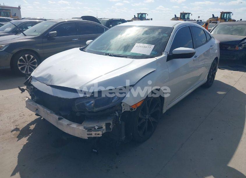 Photo 2 of 2019 Honda Civic SPORT (VIN 19XFC2F81KE024702)