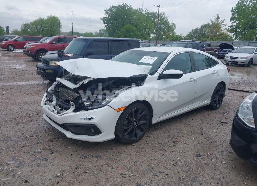 Photo 2 of 2020 Honda Civic SPORT (VIN 19XFC2F81LE001308)