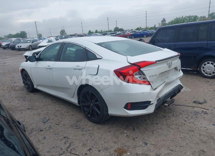 Photo 3 of 2020 Honda Civic SPORT (VIN 19XFC2F81LE001308)
