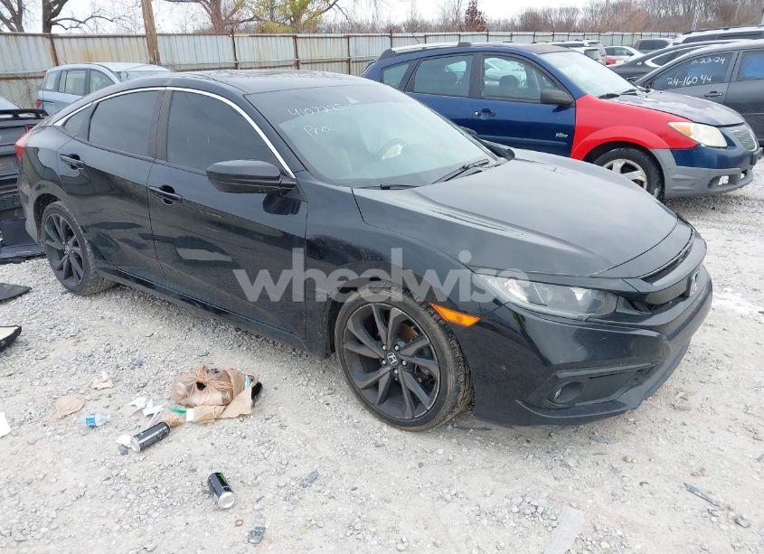2020 Honda Civic SPORT (VIN 19XFC2F82LE027500) main photo