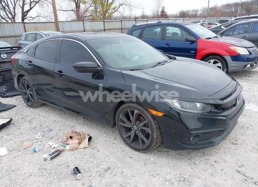 Photo 13 of 2020 Honda Civic SPORT (VIN 19XFC2F82LE027500)