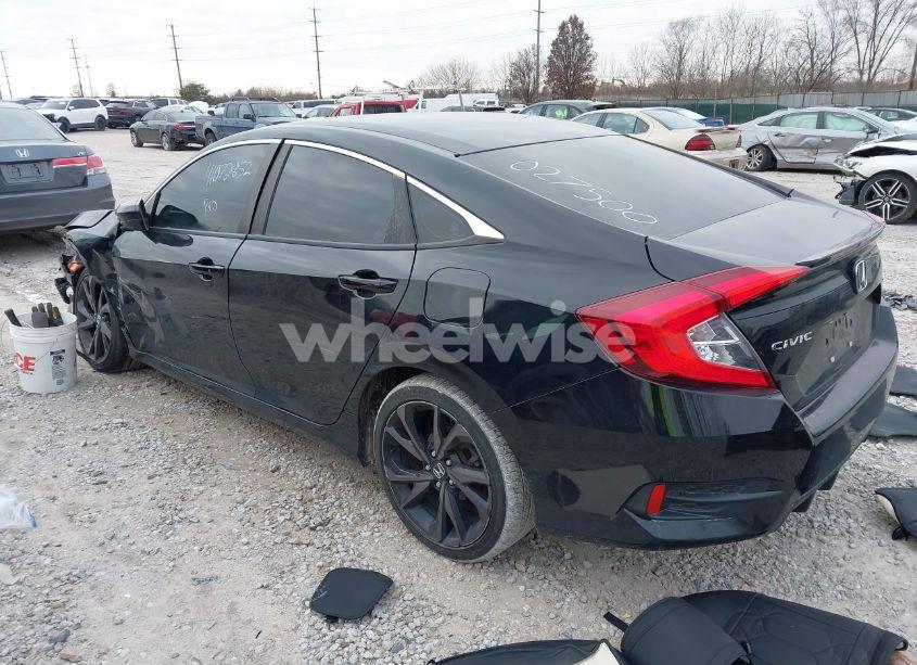 Photo 14 of 2020 Honda Civic SPORT (VIN 19XFC2F82LE027500)