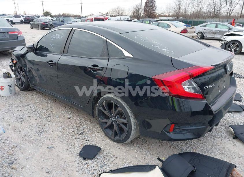 Photo 3 of 2020 Honda Civic SPORT (VIN 19XFC2F82LE027500)