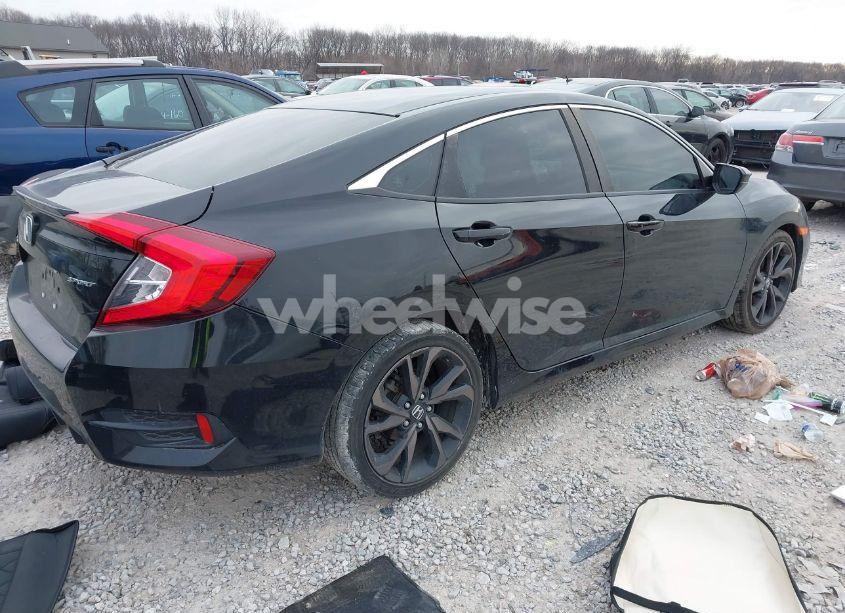 Photo 4 of 2020 Honda Civic SPORT (VIN 19XFC2F82LE027500)