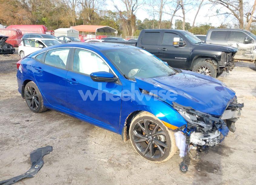 2019 Honda Civic SPORT (VIN 19XFC2F83KE005813) main photo