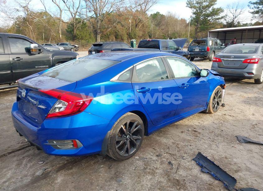 Photo 4 of 2019 Honda Civic SPORT (VIN 19XFC2F83KE005813)