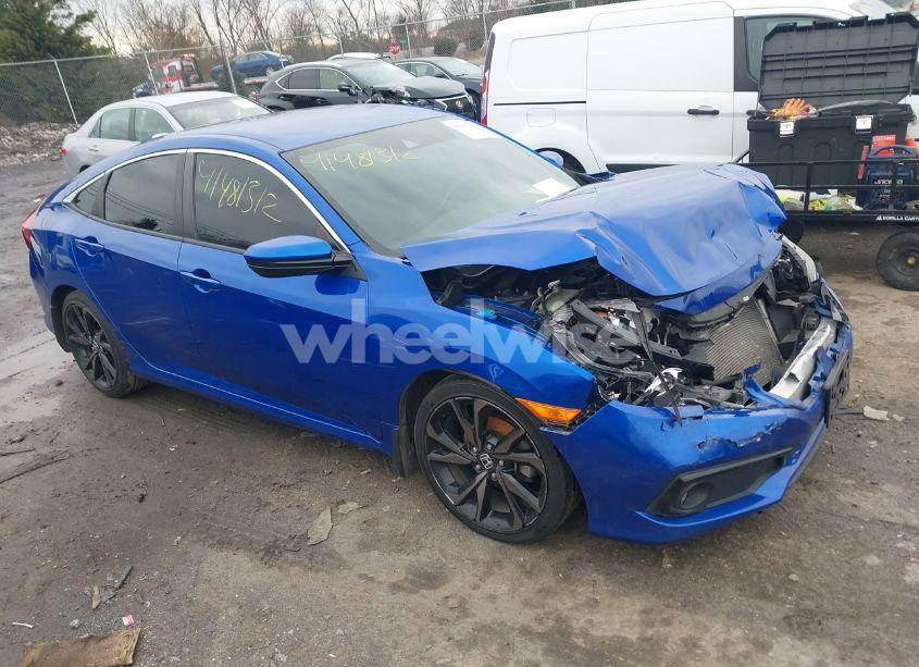 2019 Honda Civic SPORT (VIN 19XFC2F83KE012213) main photo