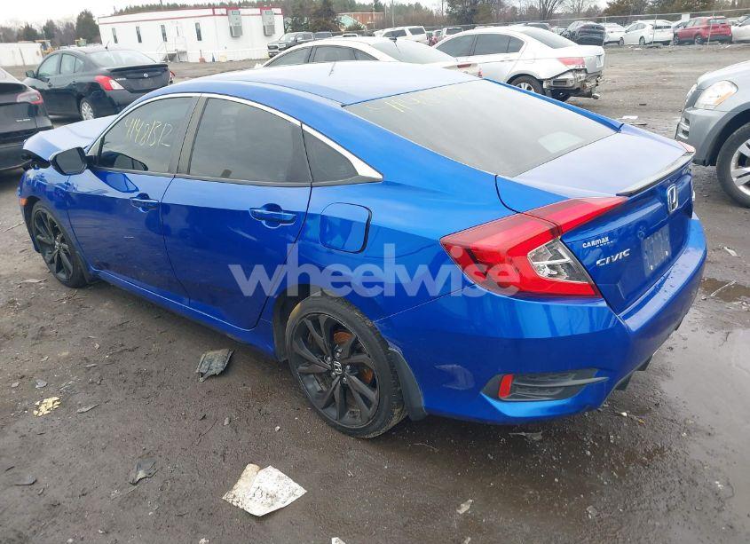 Photo 3 of 2019 Honda Civic SPORT (VIN 19XFC2F83KE012213)