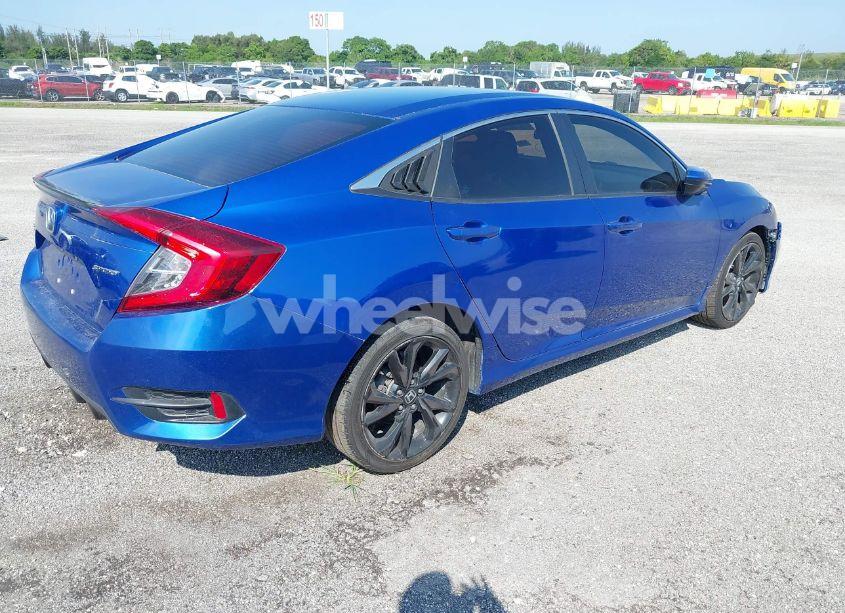 Photo 4 of 2019 Honda Civic SPORT (VIN 19XFC2F83KE014463)