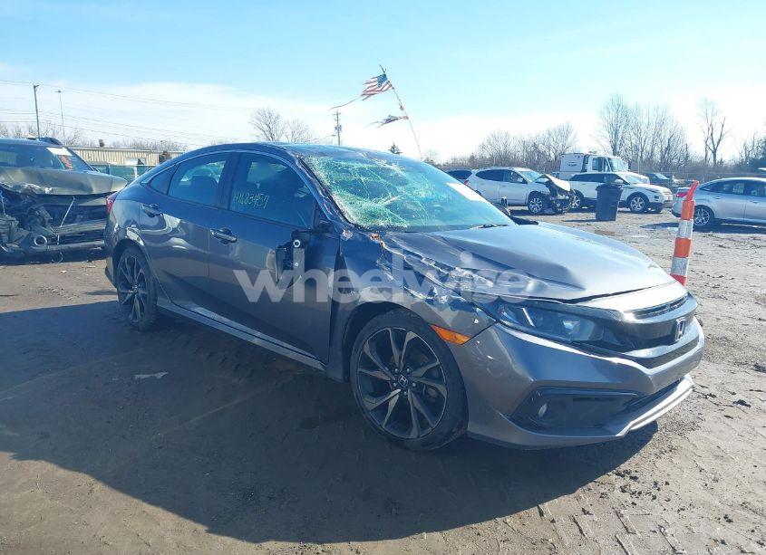 2019 Honda Civic SPORT (VIN 19XFC2F83KE029254) main photo