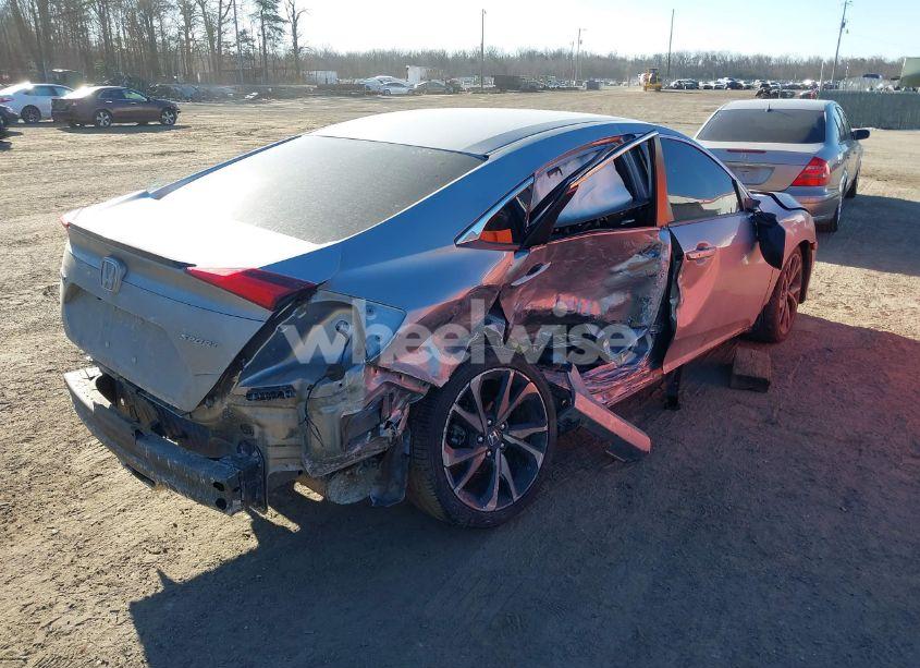 Photo 4 of 2021 Honda Civic SPORT (VIN 19XFC2F83ME003837)