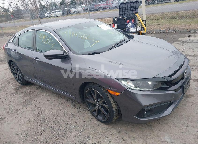 2021 Honda Civic SPORT (VIN 19XFC2F83ME004339) main photo